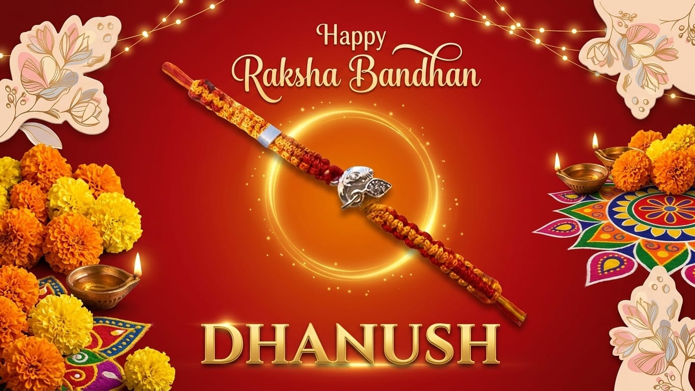SILVER RAKHI