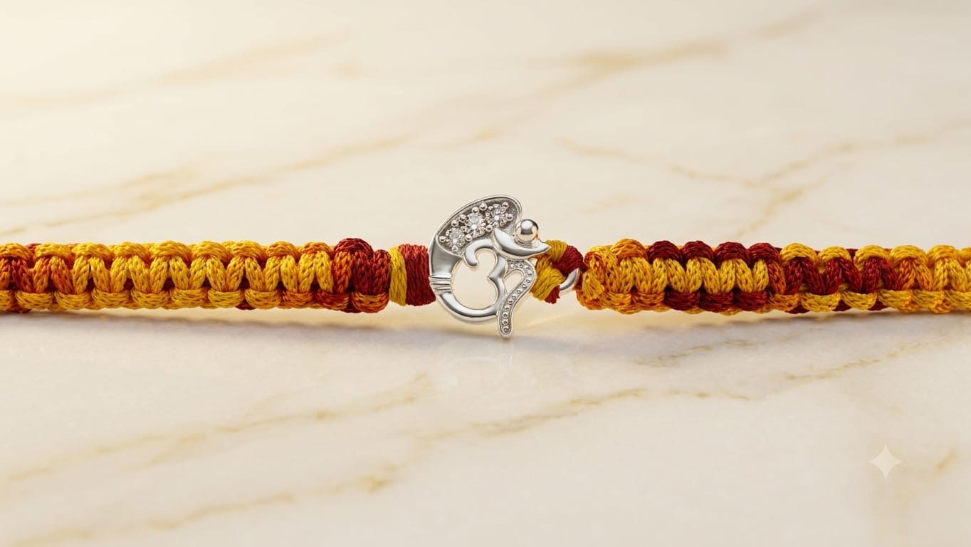 SILVER RAKHI