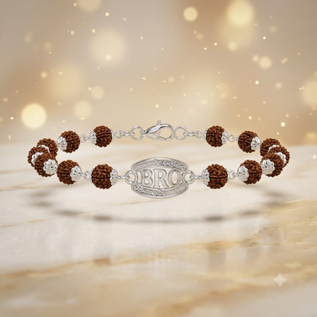 SILVER RAKHI