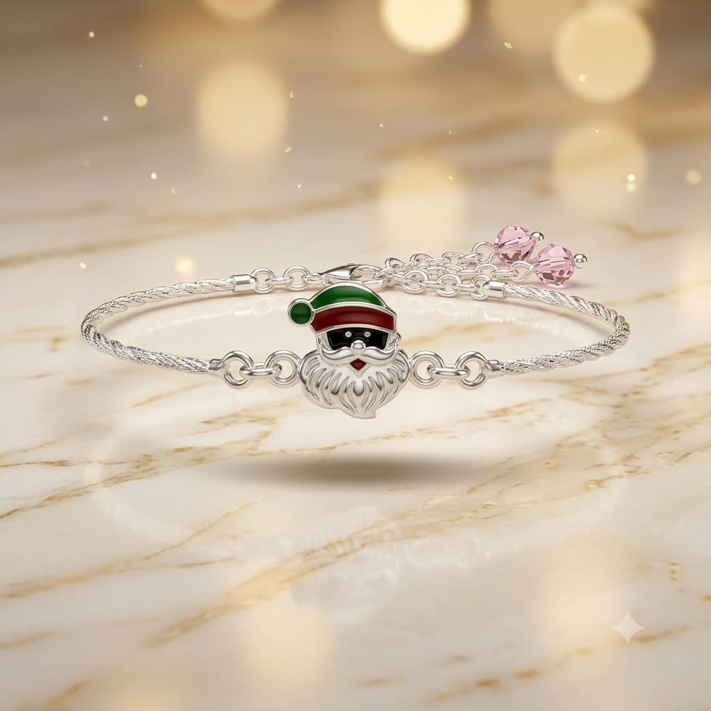 SILVER RAKHI