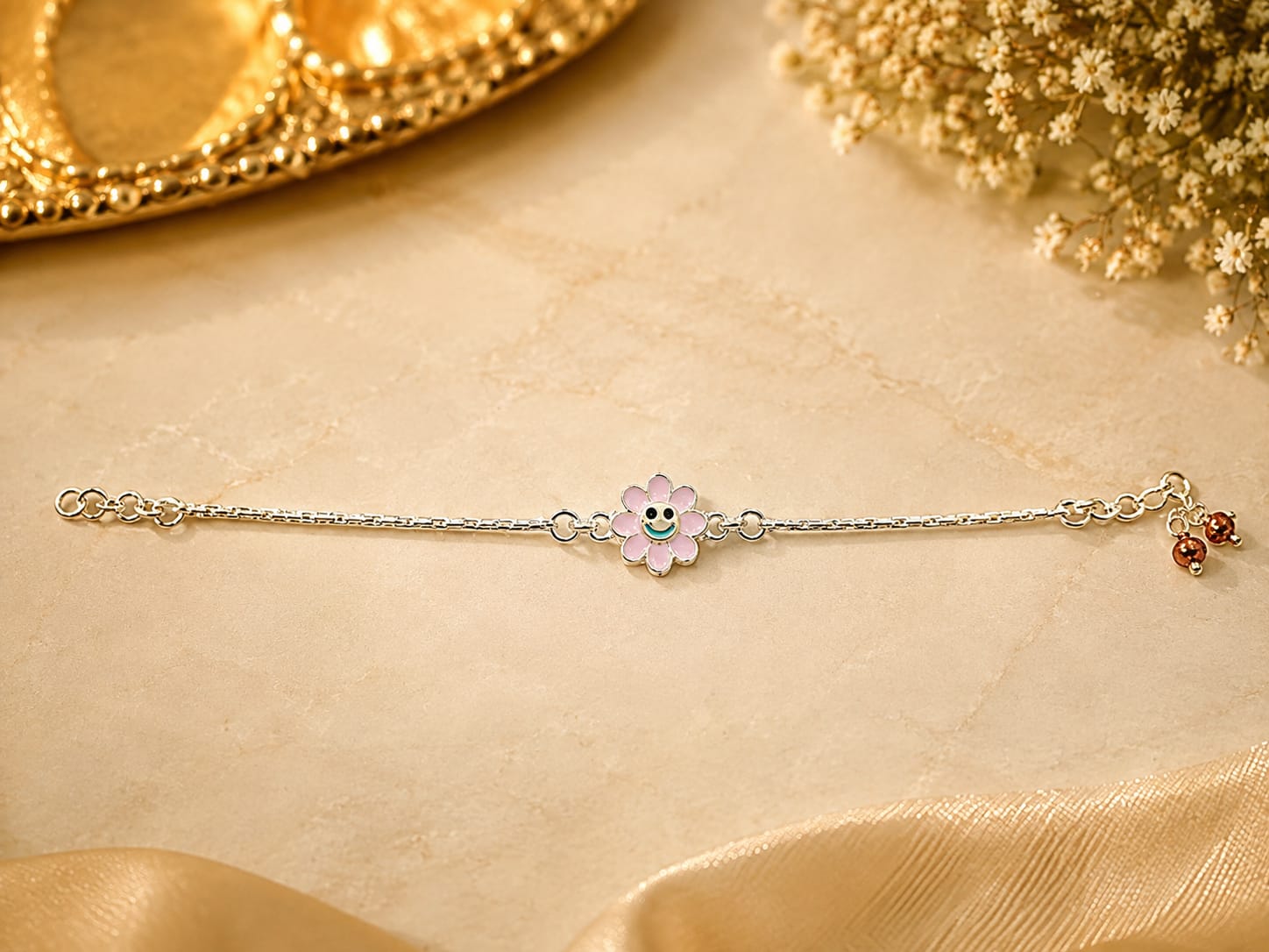 SILVER RAKHI