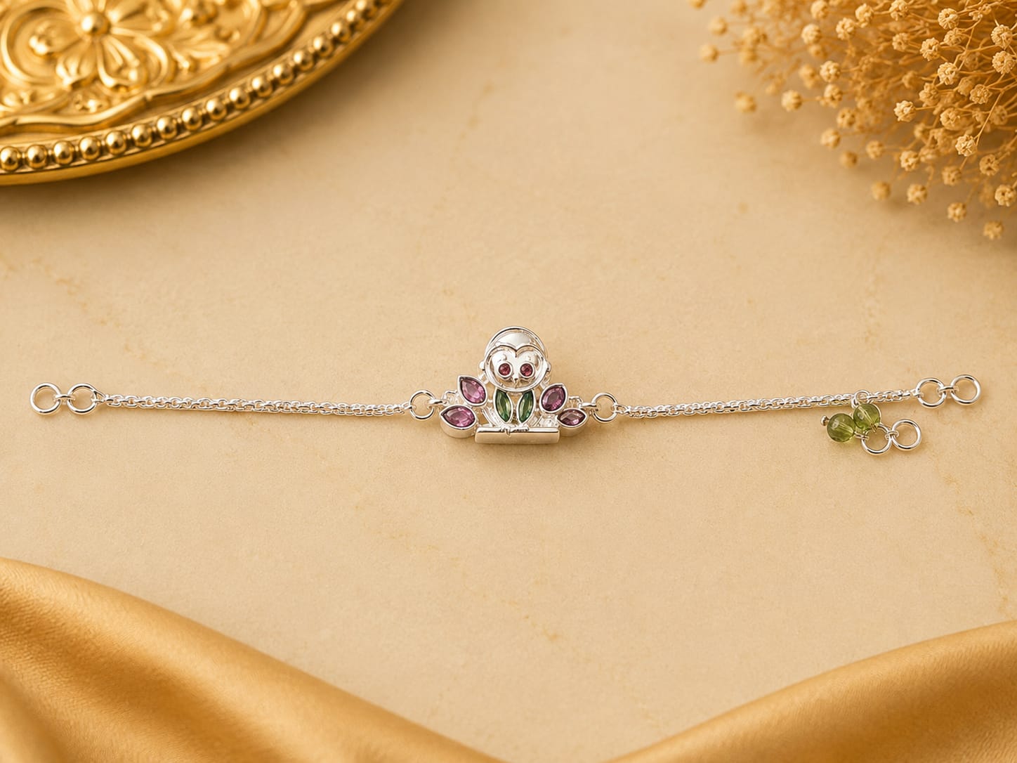 SILVER RAKHI