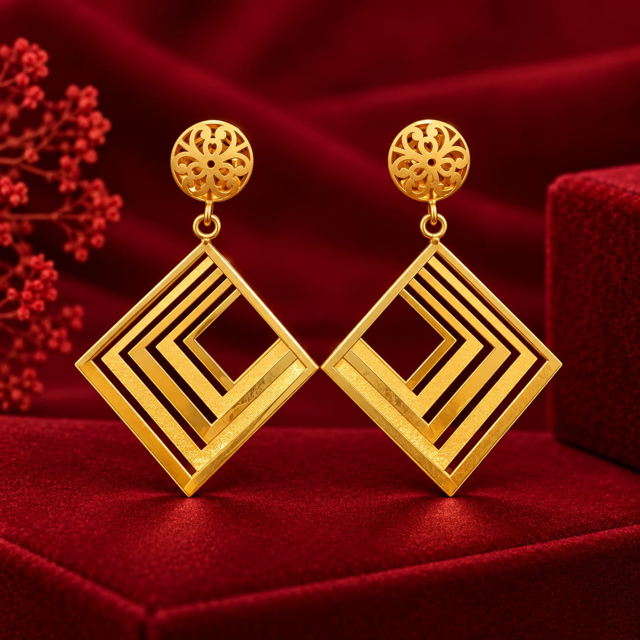 EARING 18K