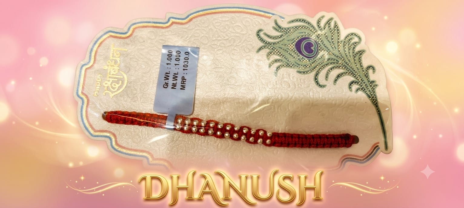 SILVER RAKHI