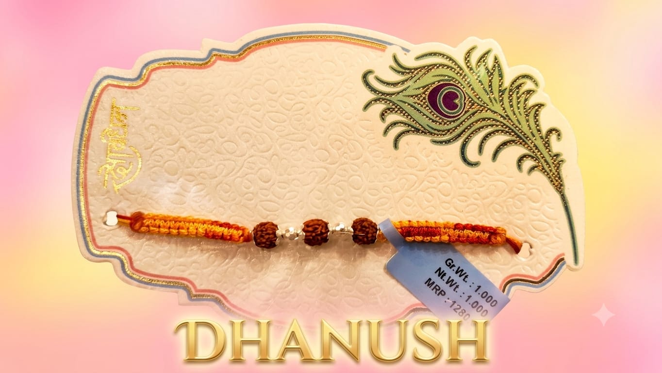 SILVER RAKHI