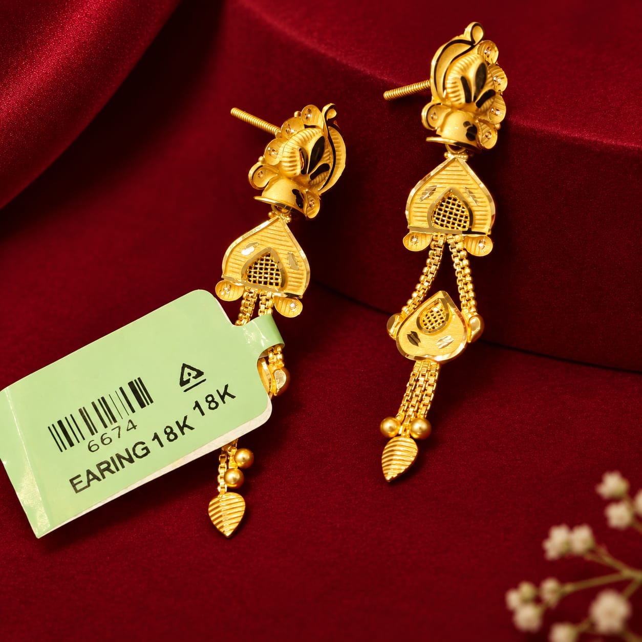 EARING 18K