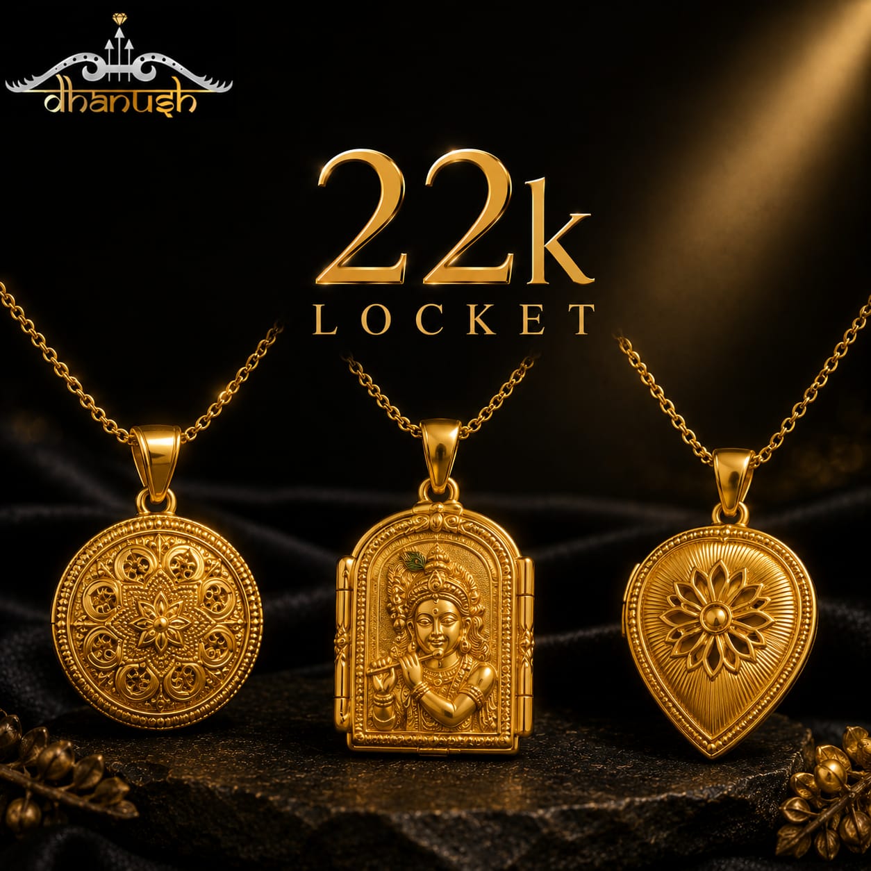 LOCKET 22K